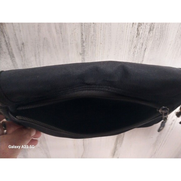 Gootium Small Black Canvas Crossbody Bag - Picture 5 of 8